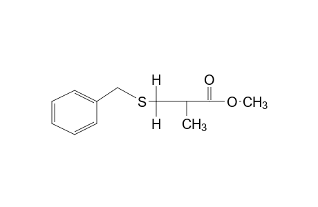 3-(benzylthio)-2-methylpropionic acid, methyl ester