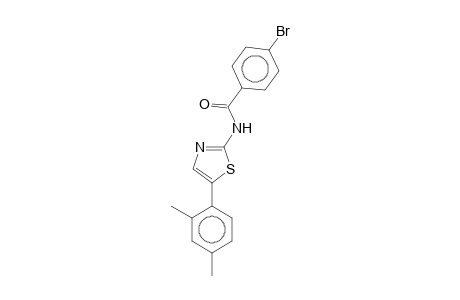 4-Bromo-N-[5-(2,4-dimethylphenyl)-1,3-thiazol-2-yl]benzamide