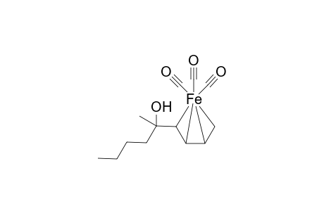 (4RS,5RS)-(E)-Tricarbonyl[1-4.eta.-5-methyl-1,3-nonadiene-5-ol]iron