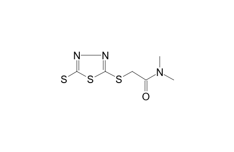 Acetamide, N,N-dimethyl-2-(5-mercapto-1,3,4-thiadiazol-2-ylthio)-