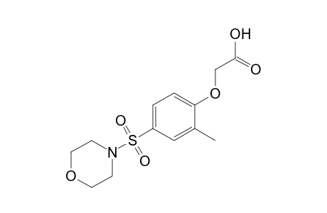 {[4-(morpholinosulfonyl)-o-tolyl]oxy}acetic acid