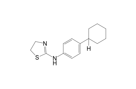 2-(p-cyclohexylanilino)-2-thiazoline