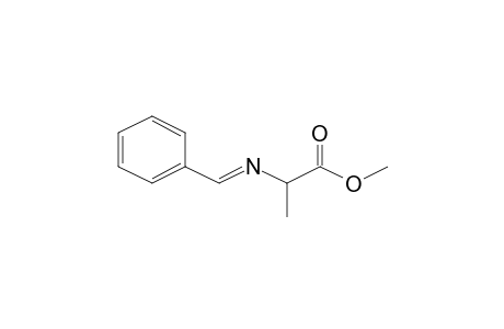 Methyl 2-([(E)-phenylmethylidene]amino)propanoate