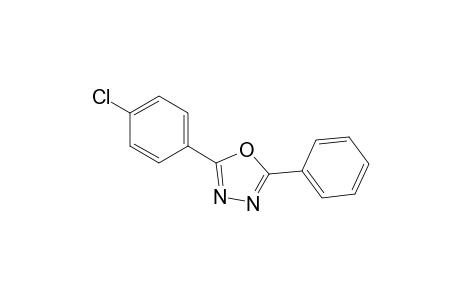 2-(4-Chlorophenyl)-5-phenyl-1,3,4-oxadiazole