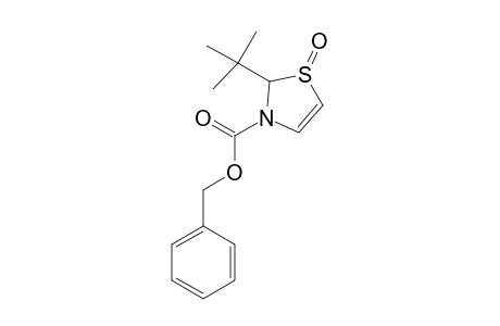 (phenylmethyl) 2-tert-butyl-1-oxidanylidene-2H-1,3-thiazole-3-carboxylate