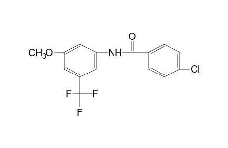 4-chloro-5'-(trifluoromethyl)-m-benzanisidide