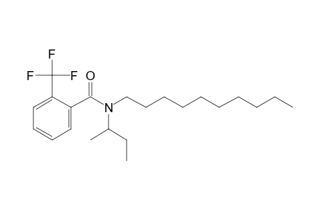 Benzamide, 2-trifluoromethyl-N-(2-butyl)-N-decyl-