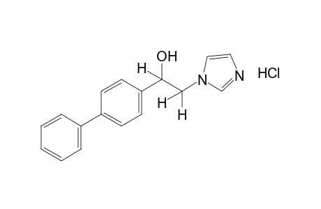 alpha-(4-biphenylyl)imidazole-1-ethanol, monohydrochloride