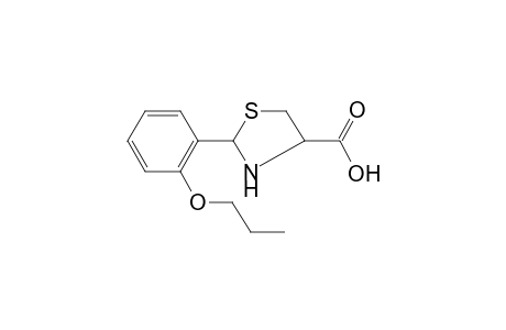 Thiazolidine-4-carboxylic acid, 2-(2-propoxyphenyl)-