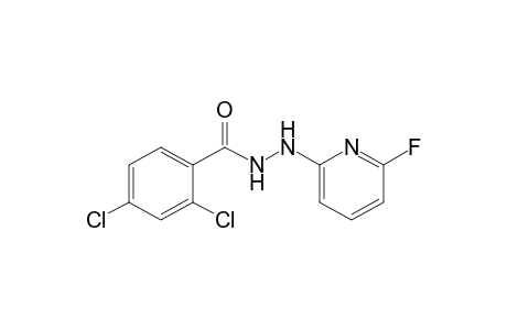 2,4-DICHLOROBENZOIC ACID, 2-(6-FLUORO-2-PYRIDYL)HYDRAZIDE