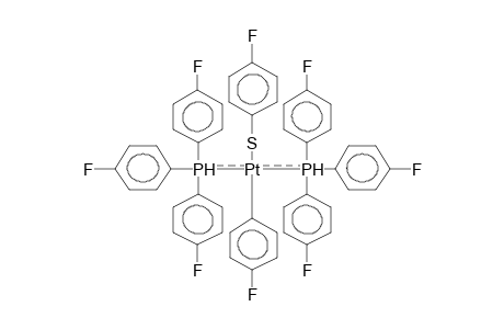 TRANS-PARA-FLUOROPHENYLBIS[TRIS(4-FLUOROPHENYL)PHOSPHINE](4-FLUOROPHENYLMERCAPTO)PLATINA