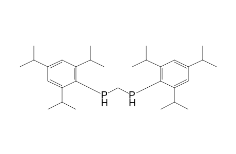(2,4,6-triisopropylphenyl)-[(2,4,6-triisopropylphenyl)phosphanylmethyl]phosphane
