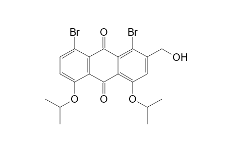 1,8-Dibomo-4,5-diisopropoxy-2-hydroxymethylanthraquinone