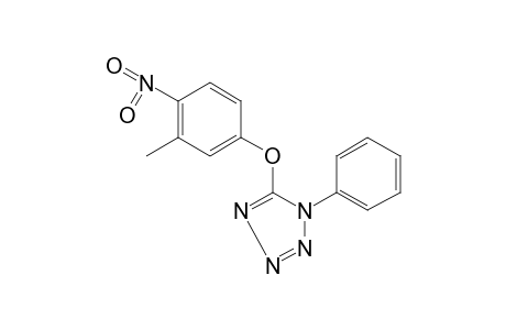5-[(4-nitro-m-tolyl)oxy)-1-phenyl-1H-tetrazole
