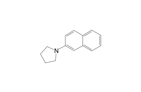 Naphthalene, 2-pyrrolidino-