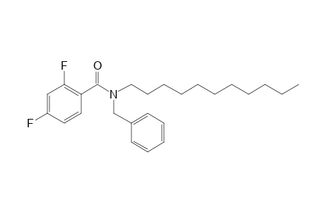 Benzamide, 2,4-difluoro-N-benzyl-N-undecyl-