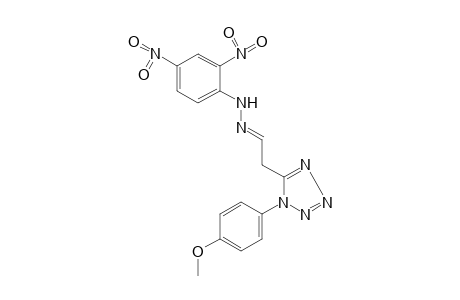 1-(p-methoxyphenyl)-1H-tetrazole-5-acetaldehyde, (2,4-dinitrophenyl)hydrazone
