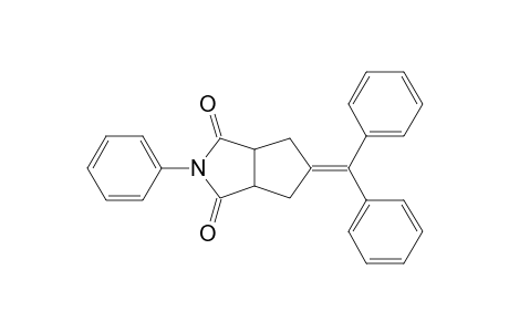 5-(Diphenylmethylene)-2-phenyltetrahydrocyclopenta[c]pyrrole-1,3(2H,3ah)-dione