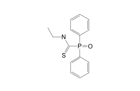 1-Diphenylphosphinyl-N-ethyl-thioformamide