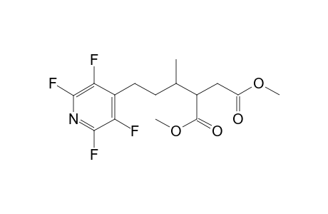 Dimethyl 2-(4-(perfluoropyridin-4-yl)butan-2-yl)succinate