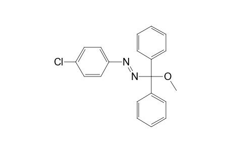 [(p-chlorophenyl)azo]diphenylmethyl, methyl ether