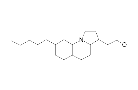 2-(8-Pentyldodecahydropyrrolo[1,2-A]quinolin-3-yl)ethanol #