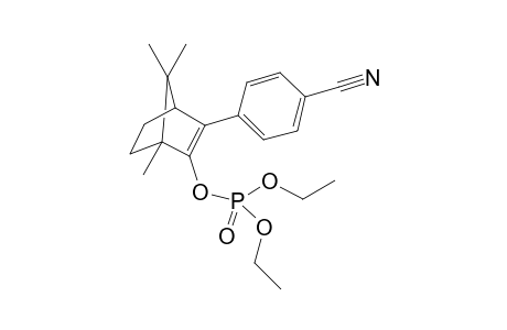 3-(4-Cyanophenyl)-1,7,7-trimethylbicyclo[2.2.1]hept-2-en-2-yl Diethyl Phosphate