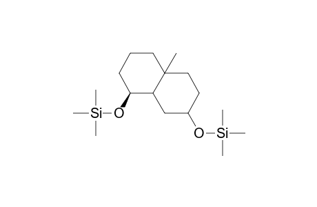 2.beta.-Trimethylsilyloxy-6-methyl-9-(trimethylsiloxy)bicyclo[4.4.0]decane