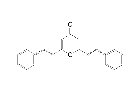 2,6-distyryl-4H-pyran-4-one