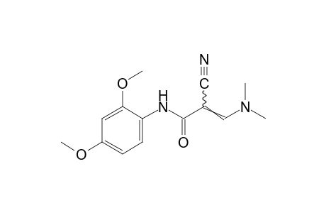 2-cyano-2',4'-dimethoxy-3-(dimethylamino)acrylanilide