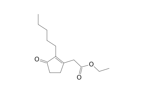 Ethyl 3-oxo-2-pentylcyclopent-1-ene-1-acetate