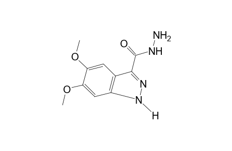 5,6-dimethoxy-1H-indazole-3-carboxylic acid, hydrazide