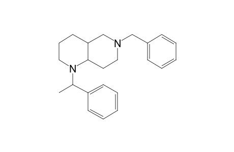 1,6-Naphthyridine, decahydro-1-(1-phenylethyl)-6-(phenylmethyl)-