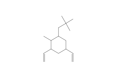 2-Methyl-1-neopentyl-3,5-divinylcyclohexane