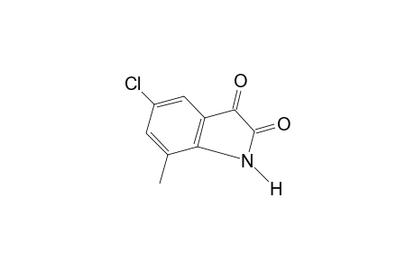 5-chloro-7-methylindole-2,3-dione