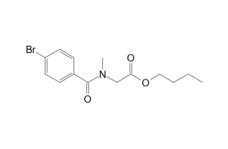 Sarcosine, N-(4-bromobenzoyl)-, butyl ester