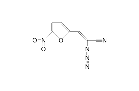 BETA-(5-NITRO-FUR-2-YL)-ALPHA-AZIDOACRYLONITRIL;Z-ISOMER