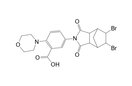 4-[3-acetyl-4-(morpholin-4-yl)phenyl]-8,9-dibromo-4-azatricyclo[5.2.1.0(2,6)]decane-3,5-dion