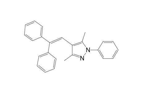 4-(2,2-Diphenylethenyl)-3,5-dimethyl-1-phenyl-pyrazole