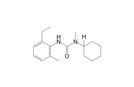 1-cyclohexyl-3-(6-ethyl-o-tolyl)-1-methylurea