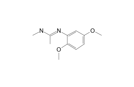 Ethanimidamide, N'-(2,5-dimethoxyphenyl)-N-methyl-