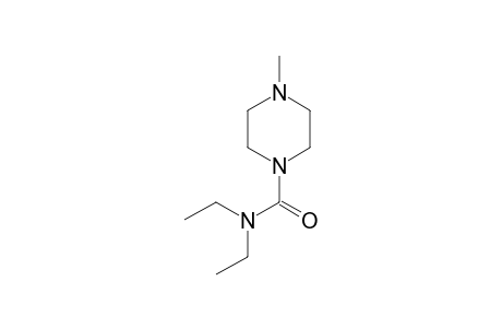 N,N-diethyl-4-methyl-1-piperazinecarboxamide