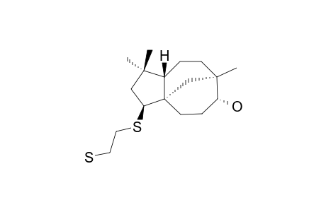 2-BETA-(2-MERCAPTOETHYLTHIO)-CLOVAN-9-ALPHA-OL