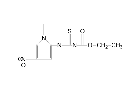 4-(1-methyl-4-nitropyrrol-2-yl)-3-thioallophanic acid, ethyl ester