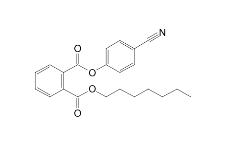 Phthalic acid, 4-cyanophenyl heptyl ester