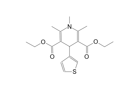 1,2,6-Trimethyl-4-thiophen-3-yl-1,4-dihydro-pyridine-3,5-dicarboxylic acid diethyl ester