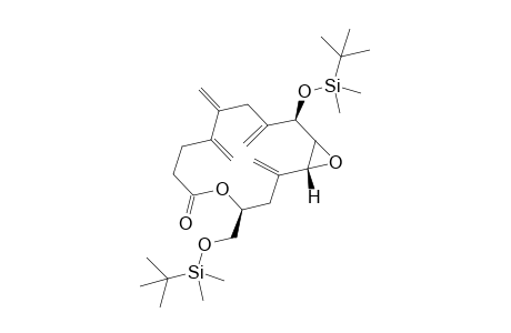 (1R,4S,13R)-13-[(t-Butyl)dimethylsilyloxy]-4-{[(t-butyl)dimethylsilyloxy]methyl}-2,9,10,12-tetramethylene-5,15-dioxabicyclo[12.1.0]pentadecan-6-one