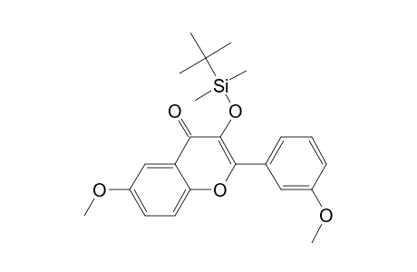 6,3'-Dimethoxy-3-(tert.-butyldimethylsilyl)oxyflavone