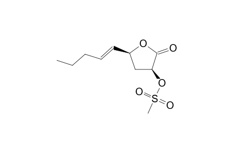 3,5-cis-3-(Methylsulfonyloxy)-5-[(E)-1-pentenyl]-4,5-dihydro-2(3H)-furanone