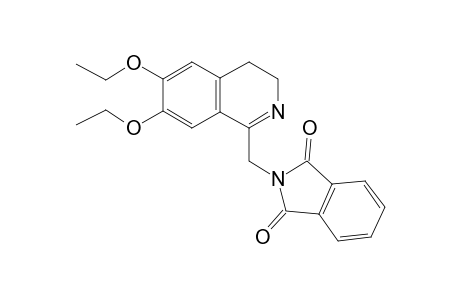 1H-isoindole-1,3(2H)-dione, 2-[(6,7-diethoxy-3,4-dihydro-1-isoquinolinyl)methyl]-